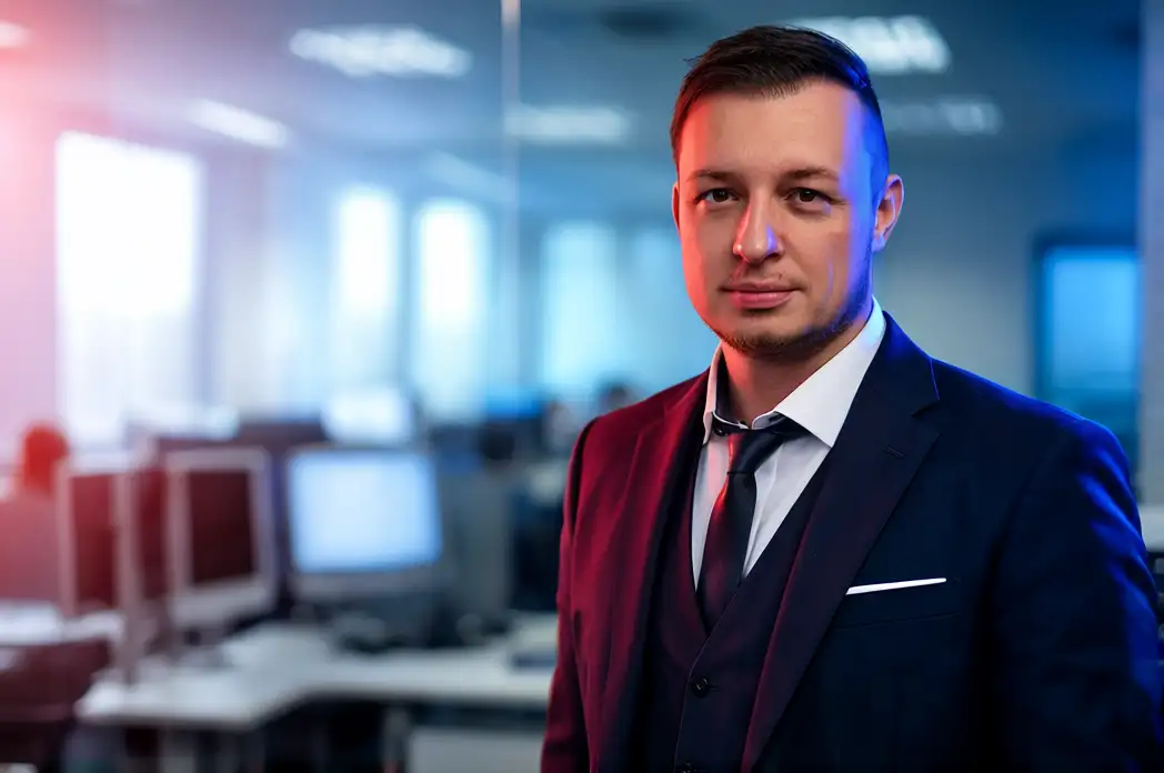 Maximilian Schluer, KI-generiertes Porträt